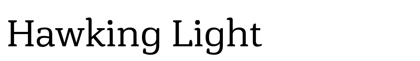 Hawking Light